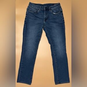 Buffalo David Bitton Slim Ash Blue Jeans Mens 32x32 Freedom Series Stretch Denim